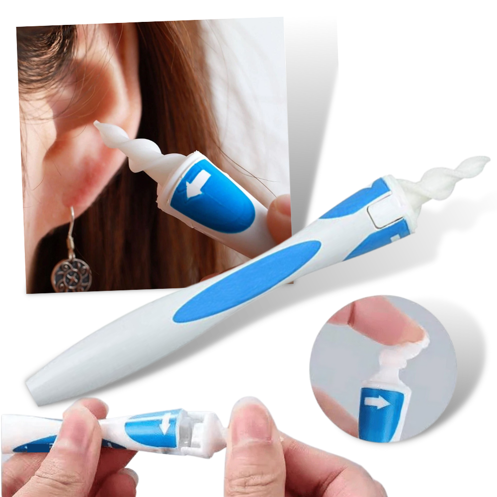 Silicone Spiral Ear Cleaner Tool
 -