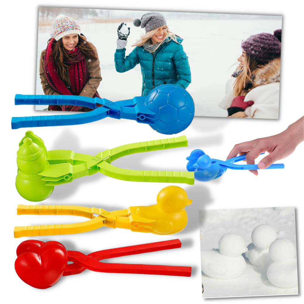 4-Pack Snowball Maker -