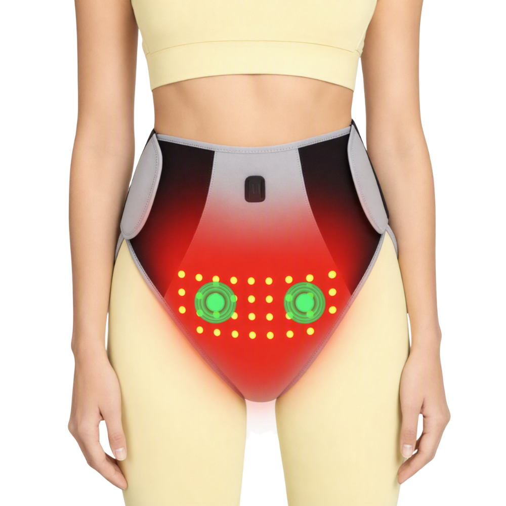 Deeply Soothing Red Light Heating Pad -Heating + Massage - Ozerty