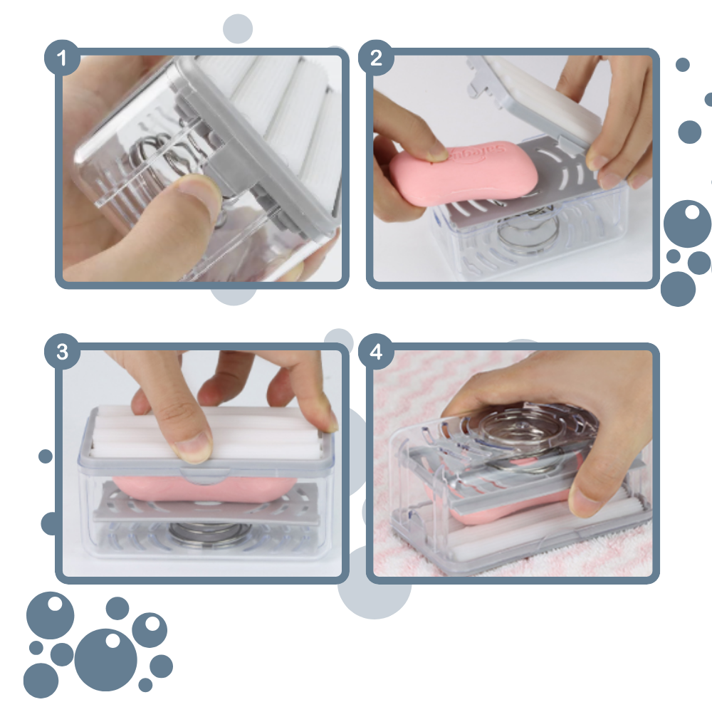 2-in-1 Soap Dispenser - Ozerty