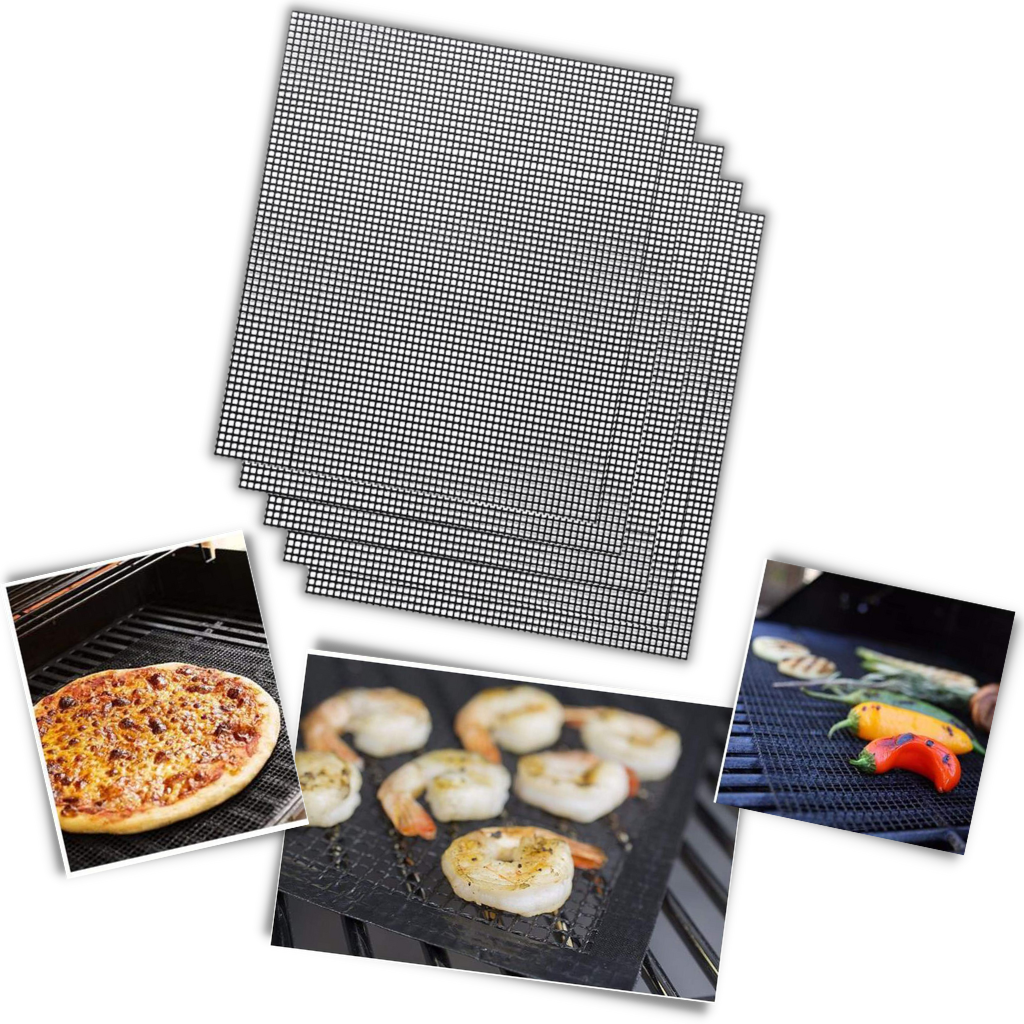 Non stick BBQ Mats (5pcs)