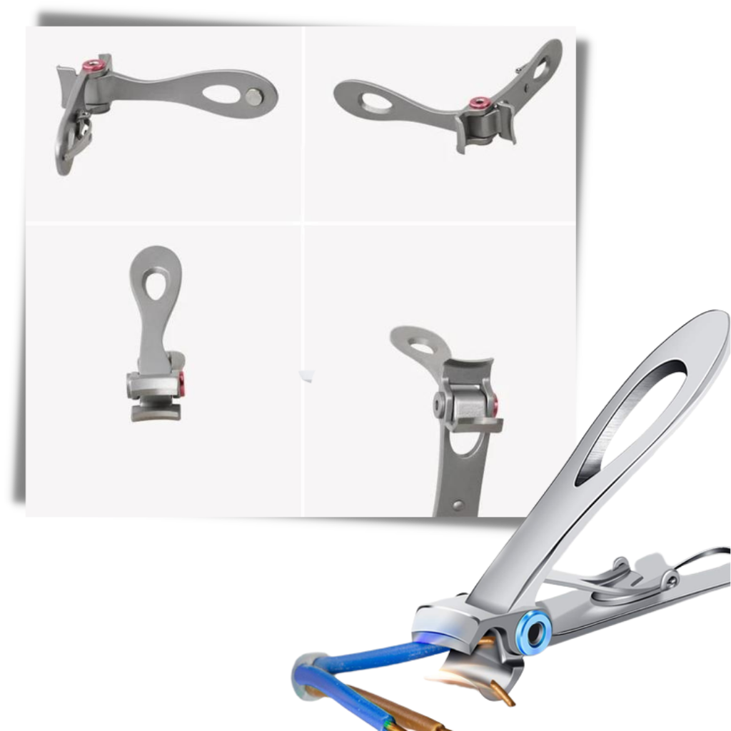 Stainless Steel Wide Jaw Nail Clippers