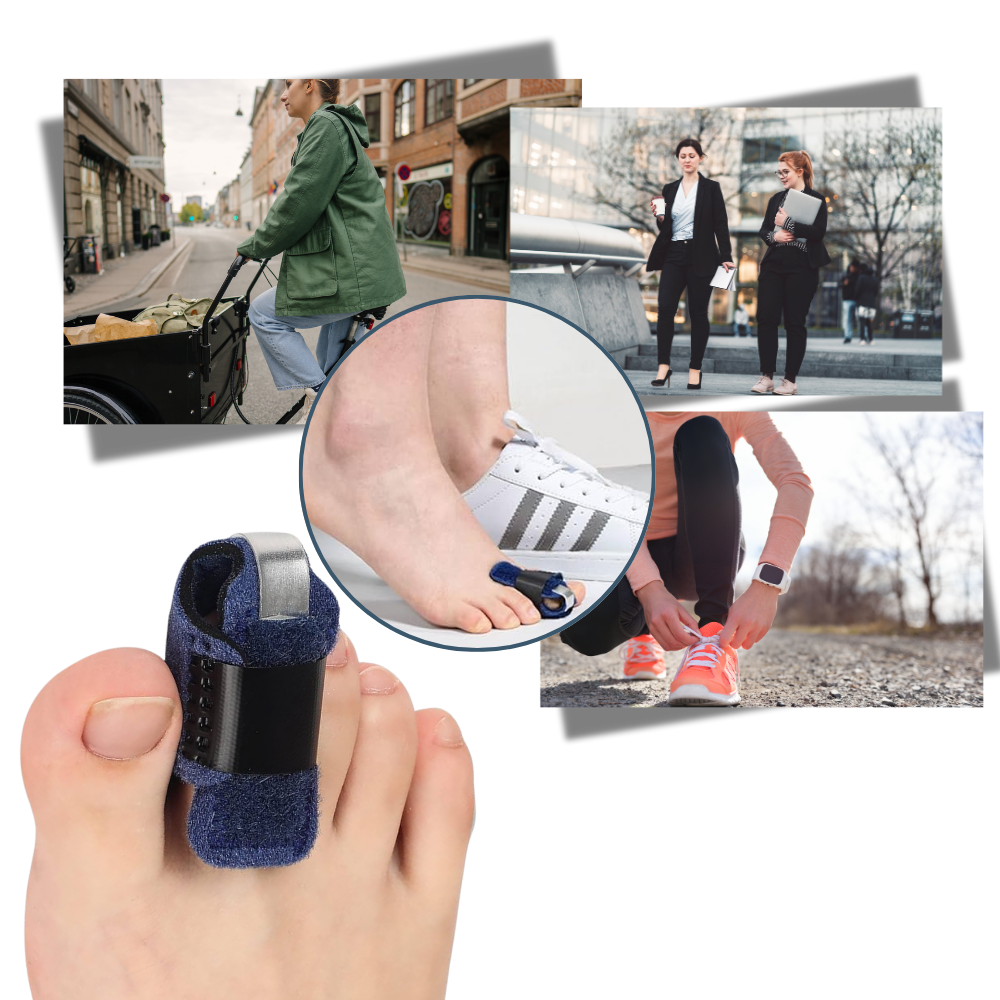 Adjustable & Discreet Fit Toe Straightener - Ozerty