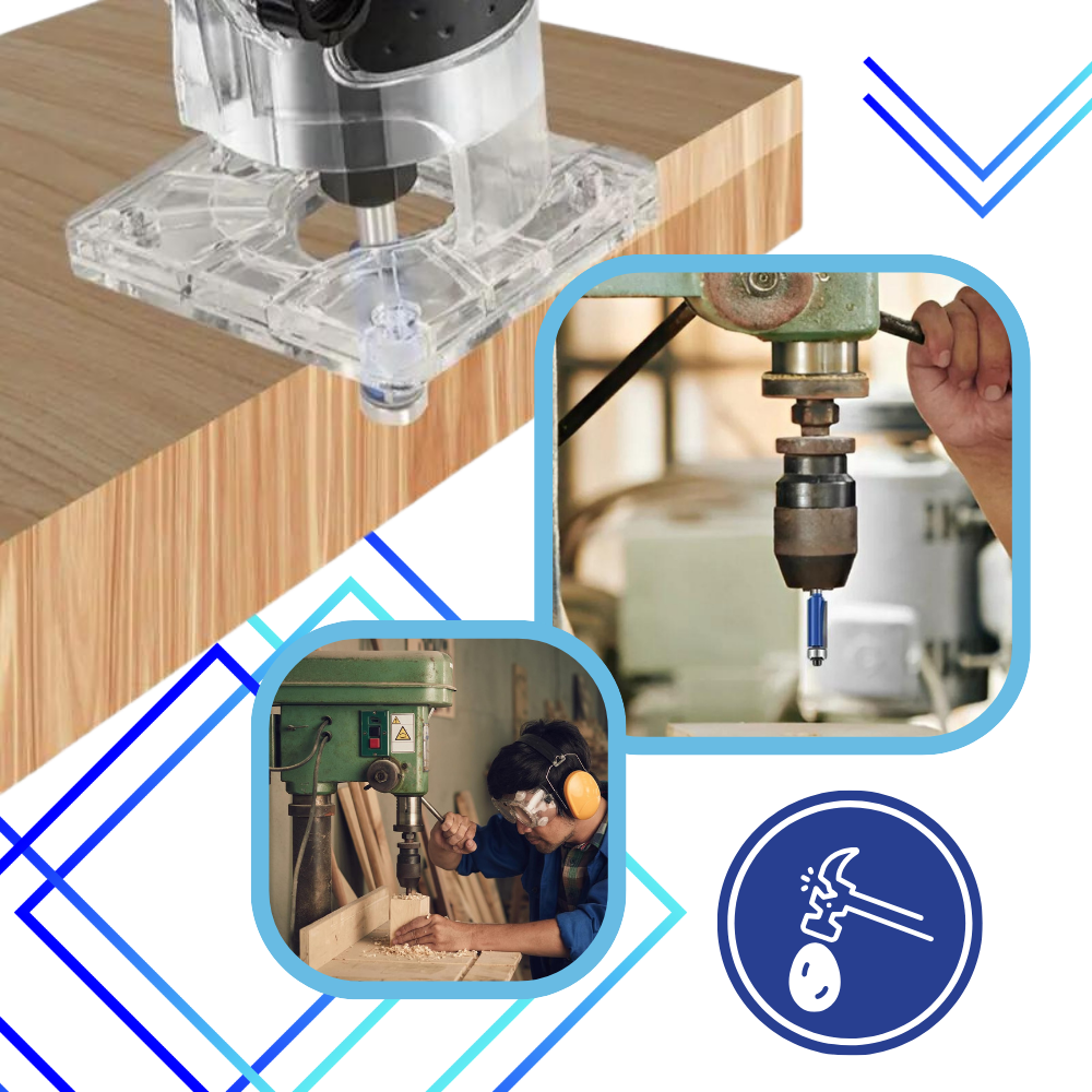 Anti-Kick Router Bits For Wood - Ozerty