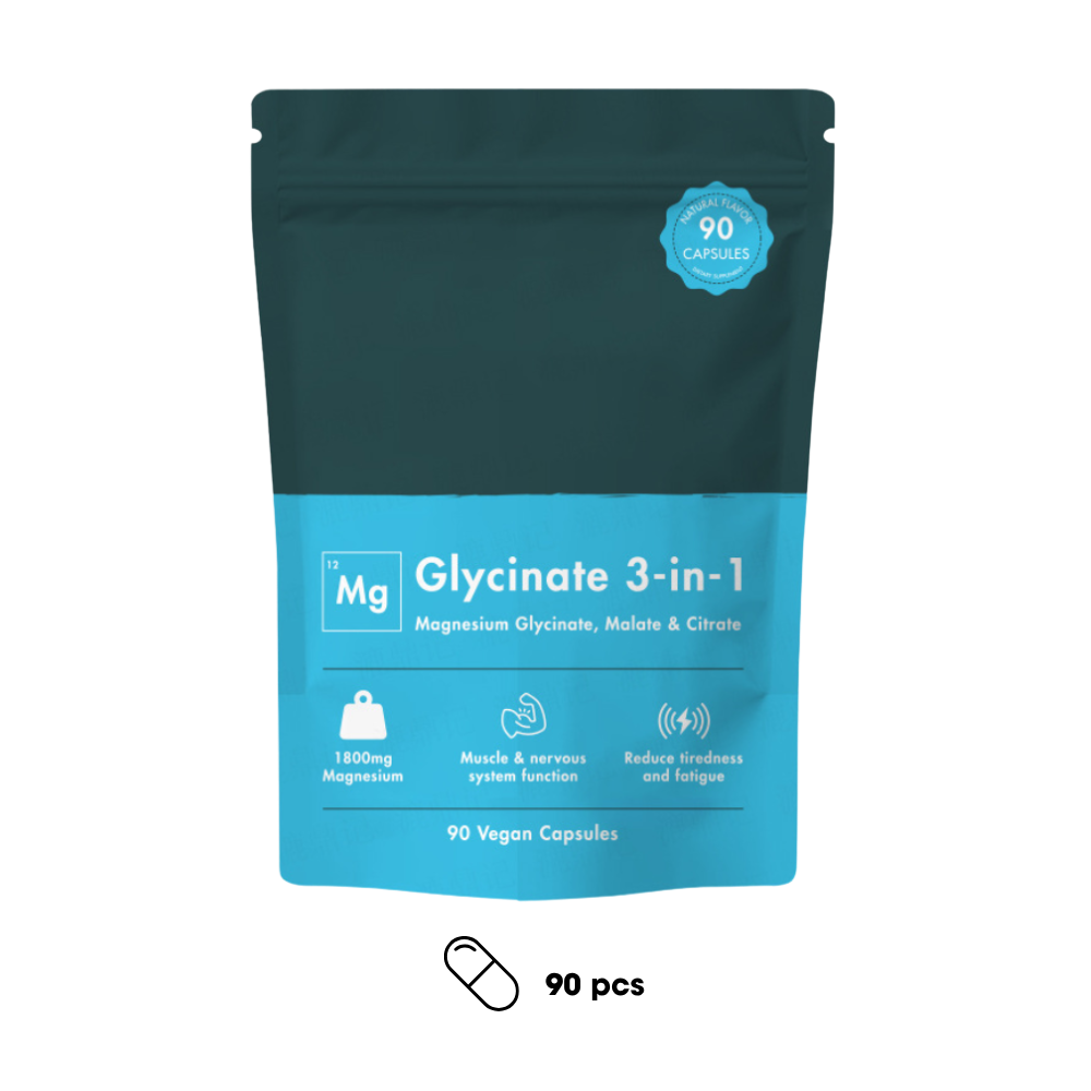 Balanced Vegan Magnesium Glycinate Supplement - Ozerty