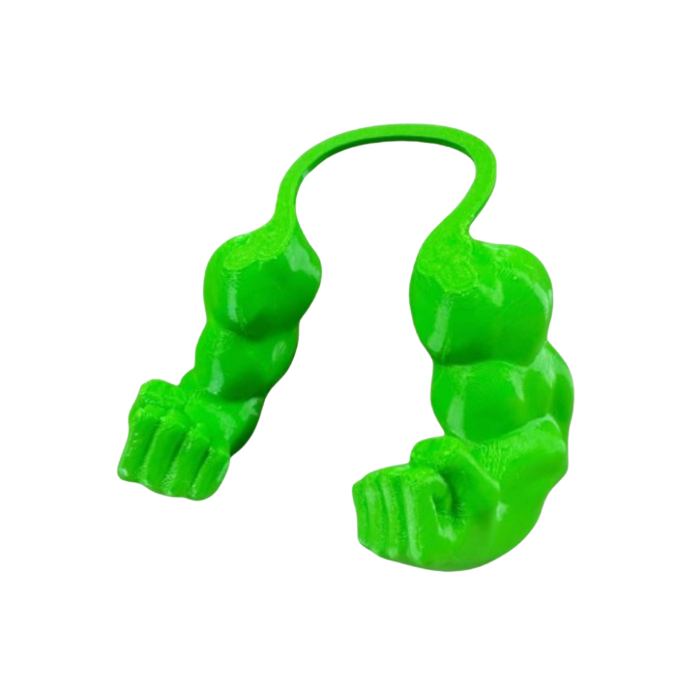 Bodybuilder Cat Arm Costume -Green - Ozerty