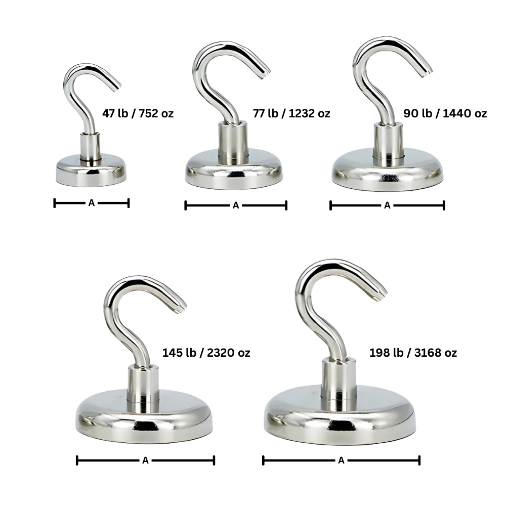 Cabin Magnetic Grip Hooks - Ozerty