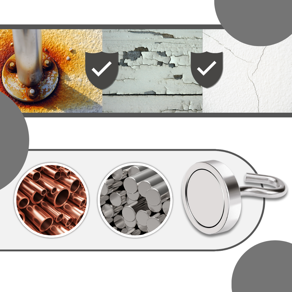 Cabin Magnetic Grip Hooks - Ozerty