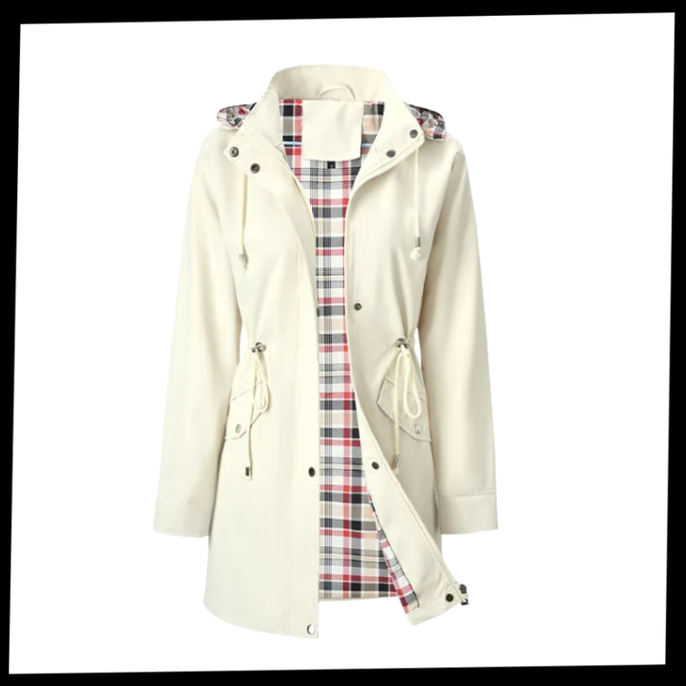 Chic Waterproof Trench Coat - Ozerty