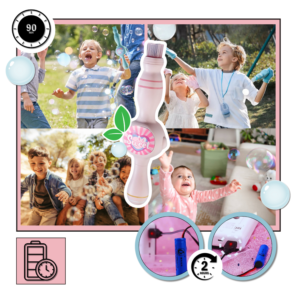 CloudBurst Bubble Wand - Ozerty