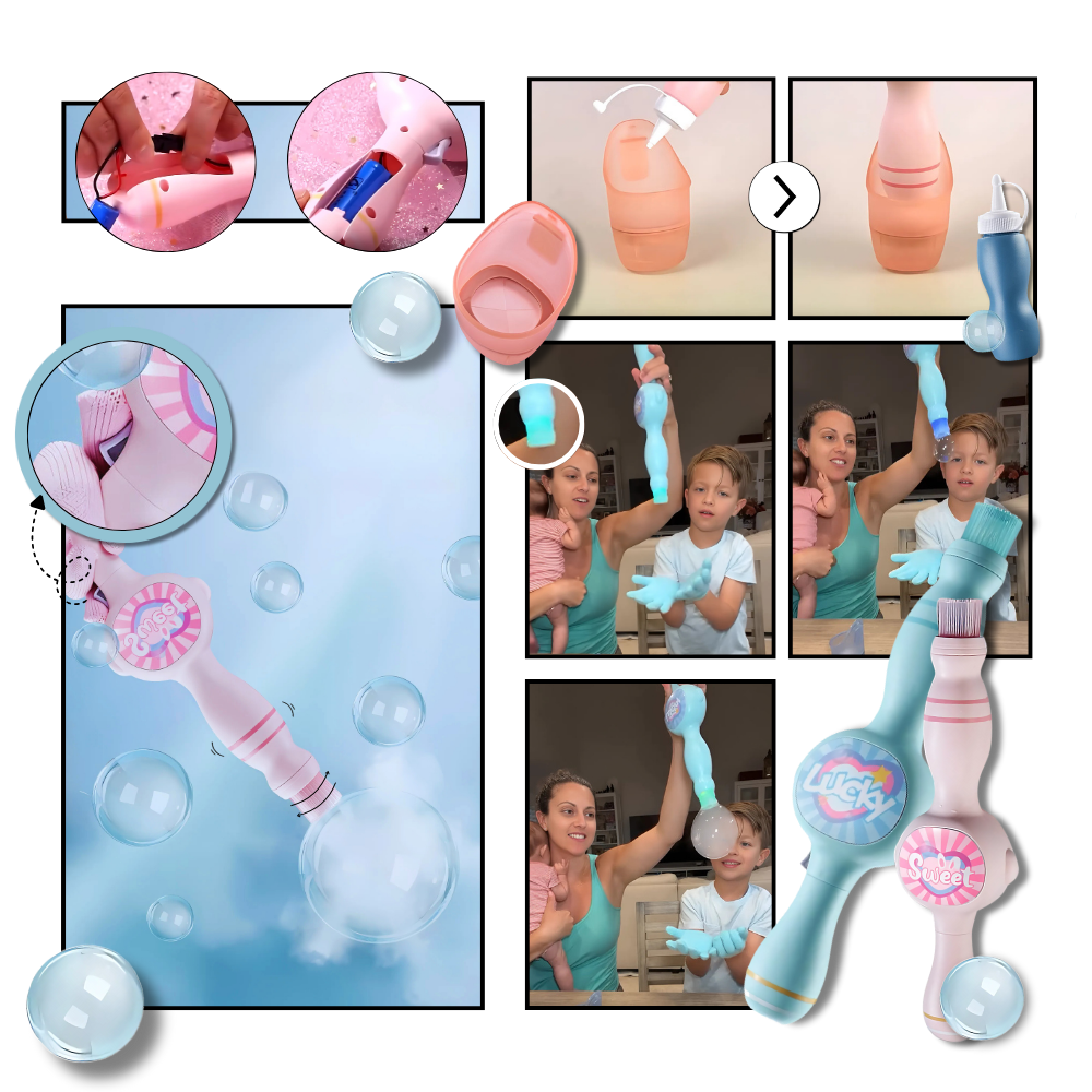 CloudBurst Bubble Wand - Ozerty