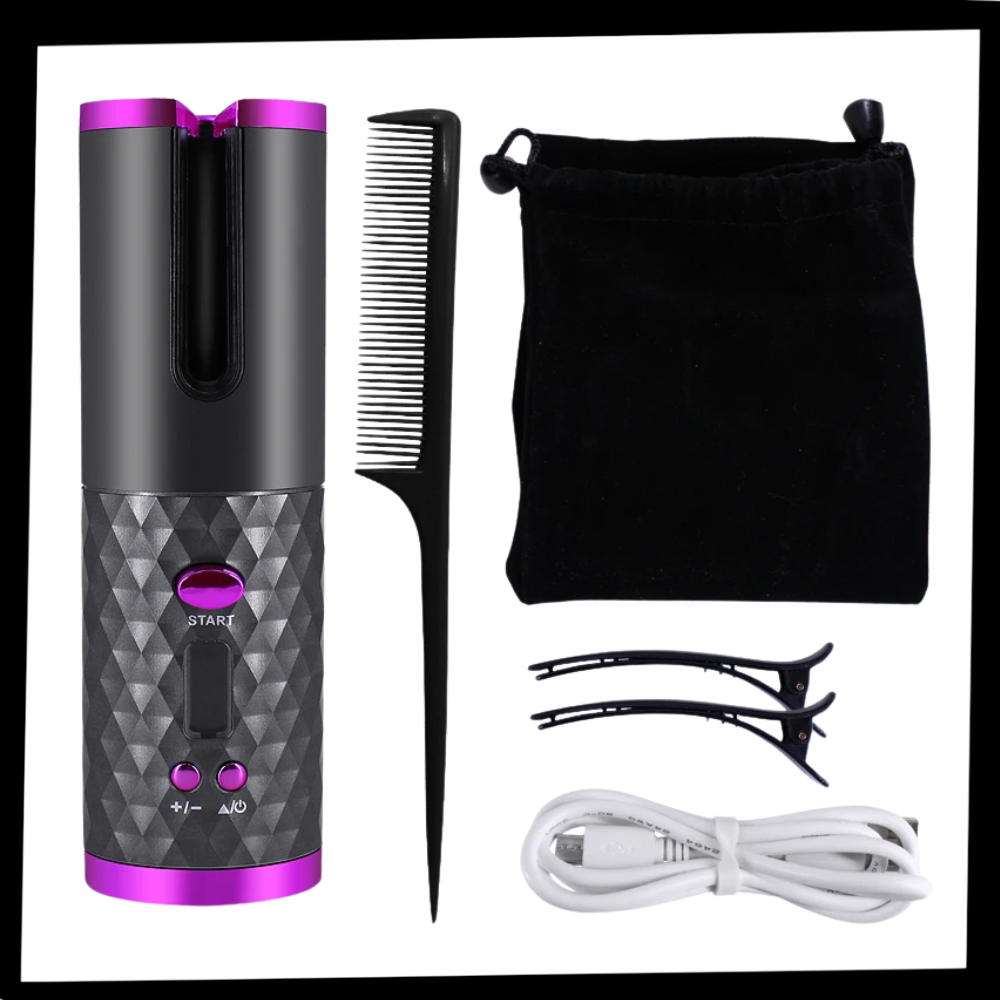 Cordless Luxe Ion Curler - Ozerty
