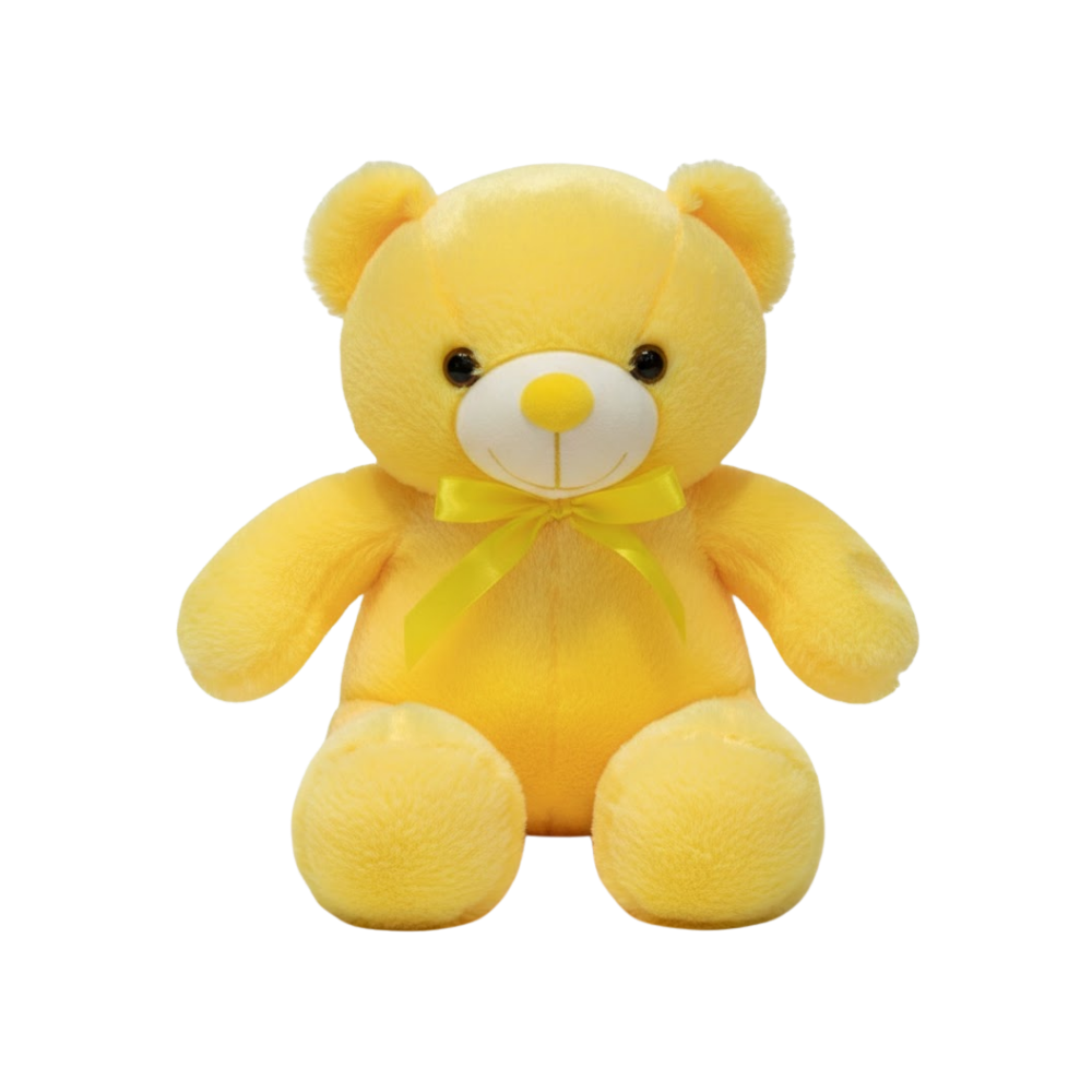 Cuddly Glow Plush Teddy -Yellow - Ozerty