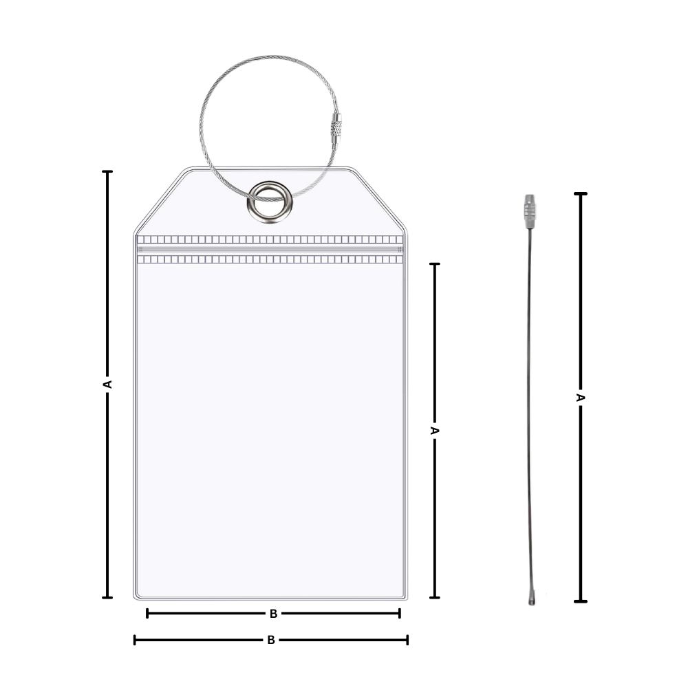 Custom Waterproof Luggage Tag - Ozerty