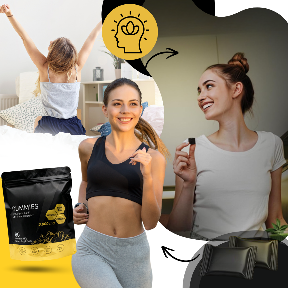 Daily Vitality Ashwagandha Gummies Supplement - Ozerty