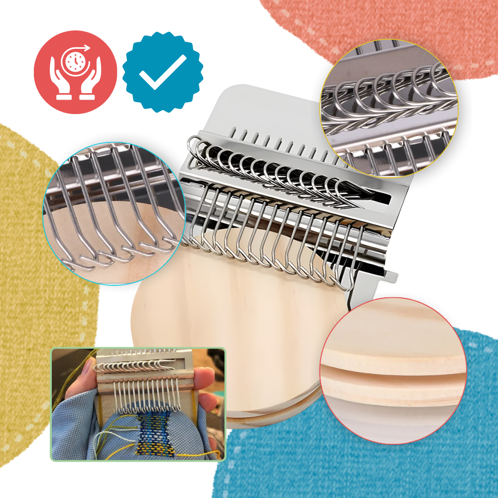 DIY Fabric Repair Loom - Ozerty