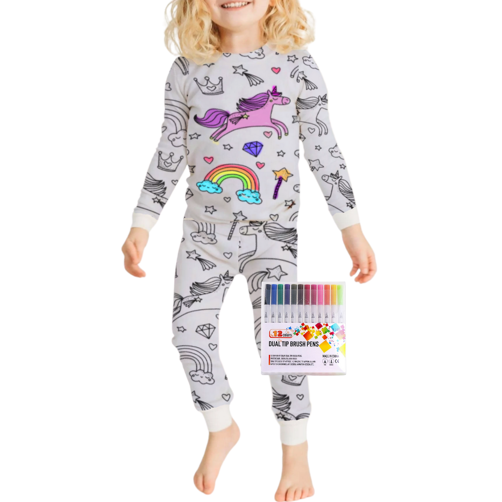 Doodle Dream Pajamas -Enchanted Horse - Ozerty