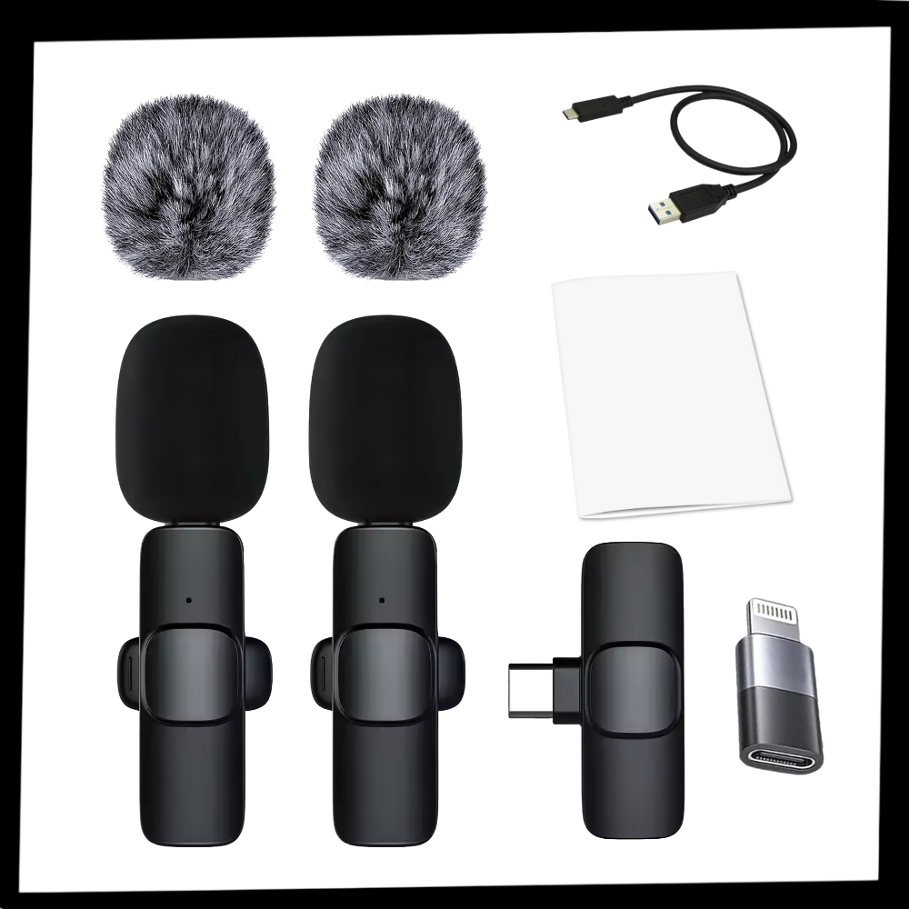 Dual Noise Cancellation Mic - Ozerty