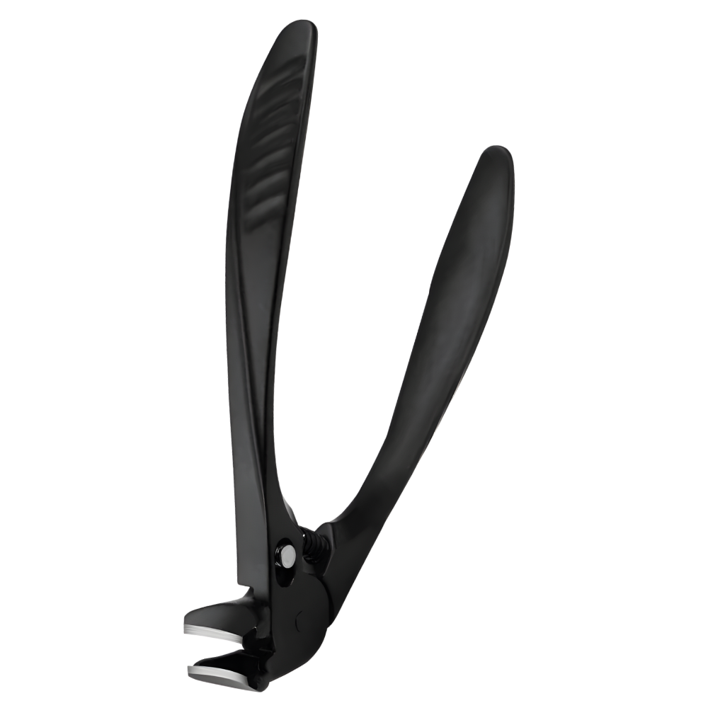 Easy Reach Long Handle Nail Catcher Clipper -Black - Ozerty