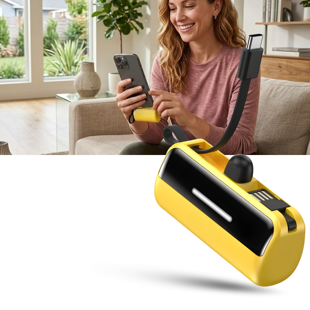 Efficiently Reliable Mini Stand Power Bank - Ozerty