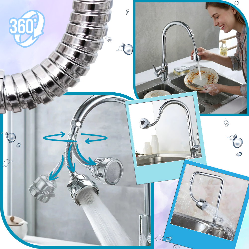 Effortless High Pressure Kitchen Faucet Aerator - Ozerty
