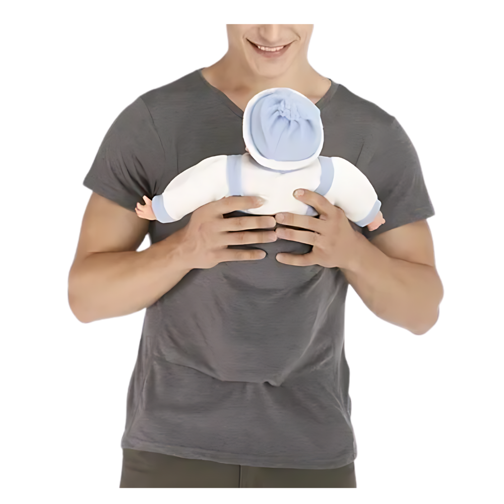 Ergonomic Fashionable Kangaroo T-shirt -Grey - Ozerty