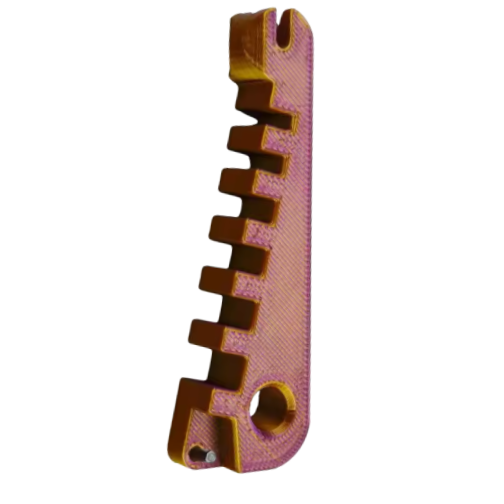Ergonomic Frame Safe Glasses Adjustment Tool -Purple Gold - Ozerty
