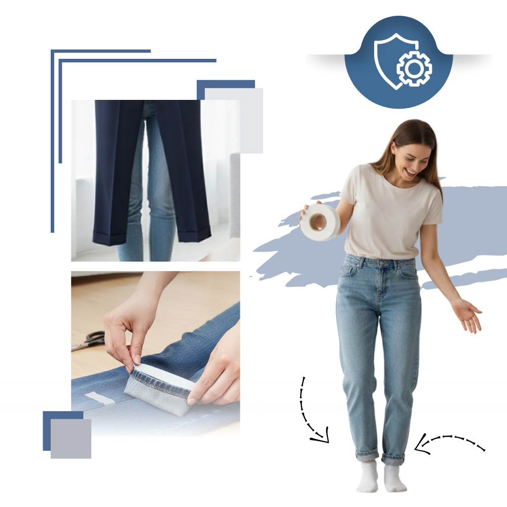 Fabric Double Sided Strong Adhesive - Ozerty