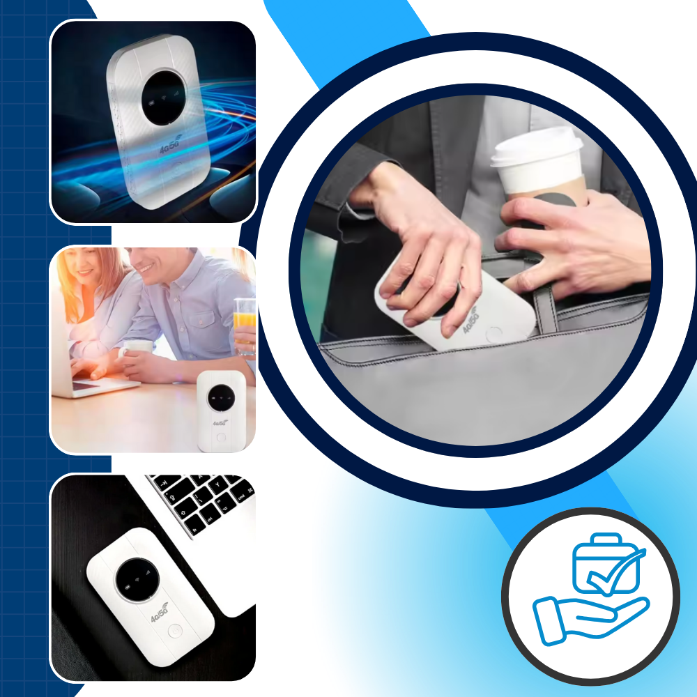 Fast Connect Portable WiFi - Ozerty