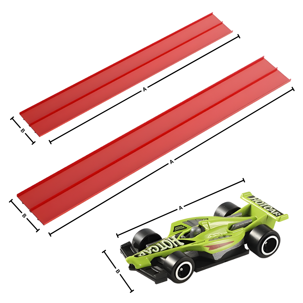 Flexible 2 Lanes Car Track - Ozerty