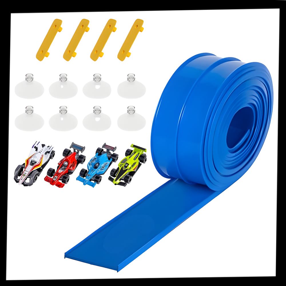 Flexible 2 Lanes Car Track - Ozerty