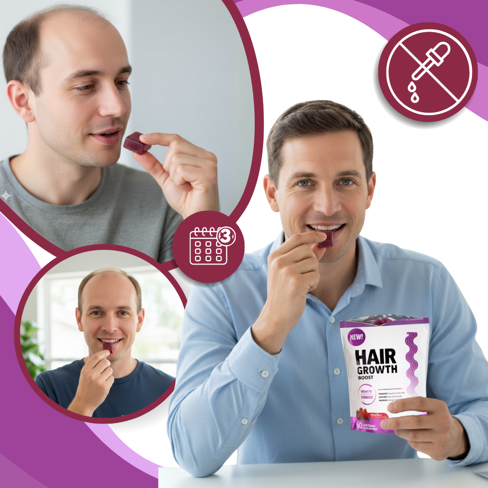 Fruity Biotin Hair Gummies - Ozerty