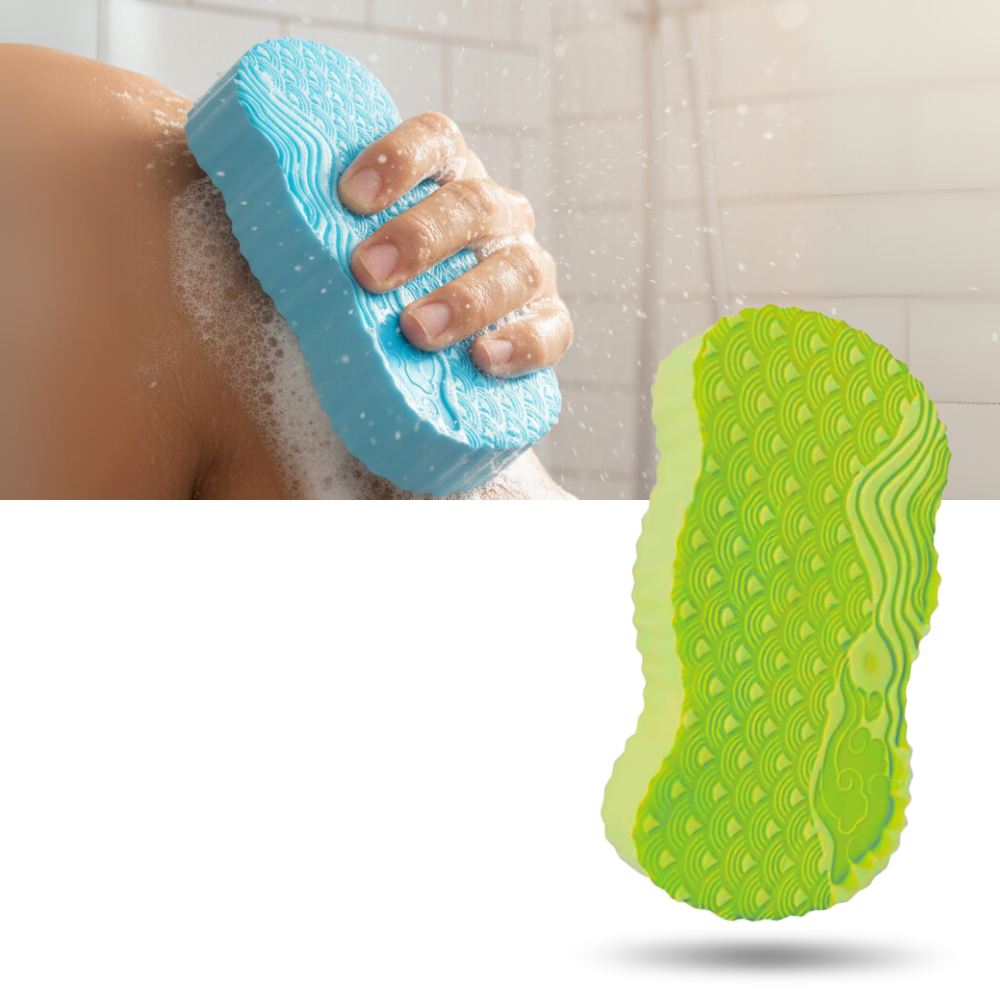 Gentle Exfoliating Bath Sponge - Ozerty