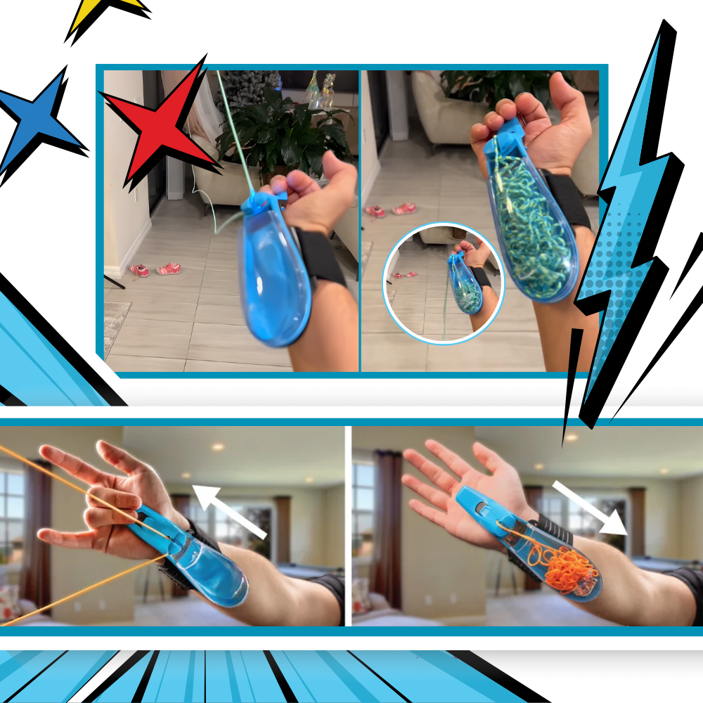 Glowing Spider Web Toy - Ozerty