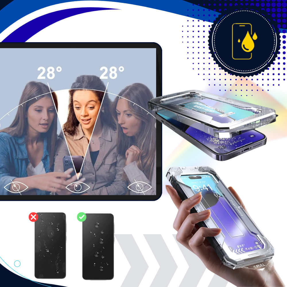 HD Privacy Screen Protector - Ozerty