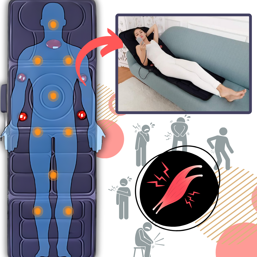 Heat Full Body Massage Mat - Ozerty