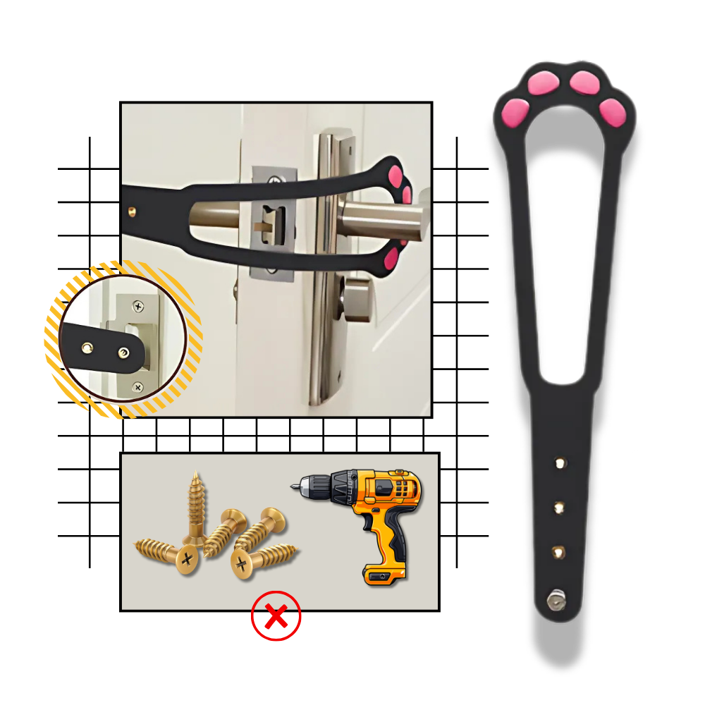 Innovative Door Latch For Cats - Ozerty