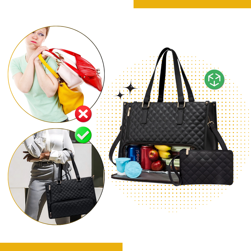 Insulated Carry-All Tote Bag - Ozerty