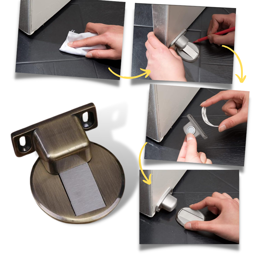 Magnetic Door Stopper in Stainless Steel
- Ozerty