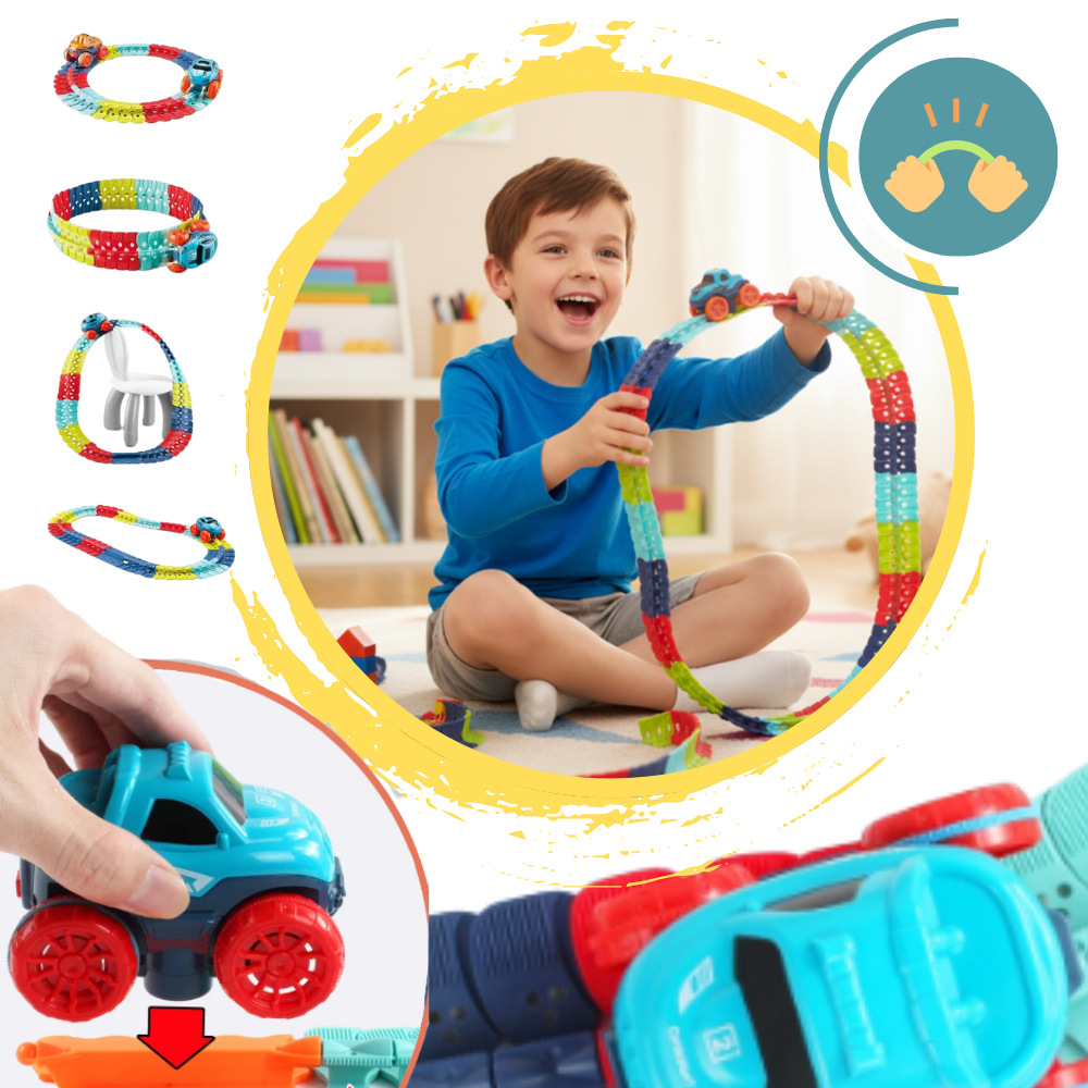 Mini Roller Coaster Race Track - Ozerty