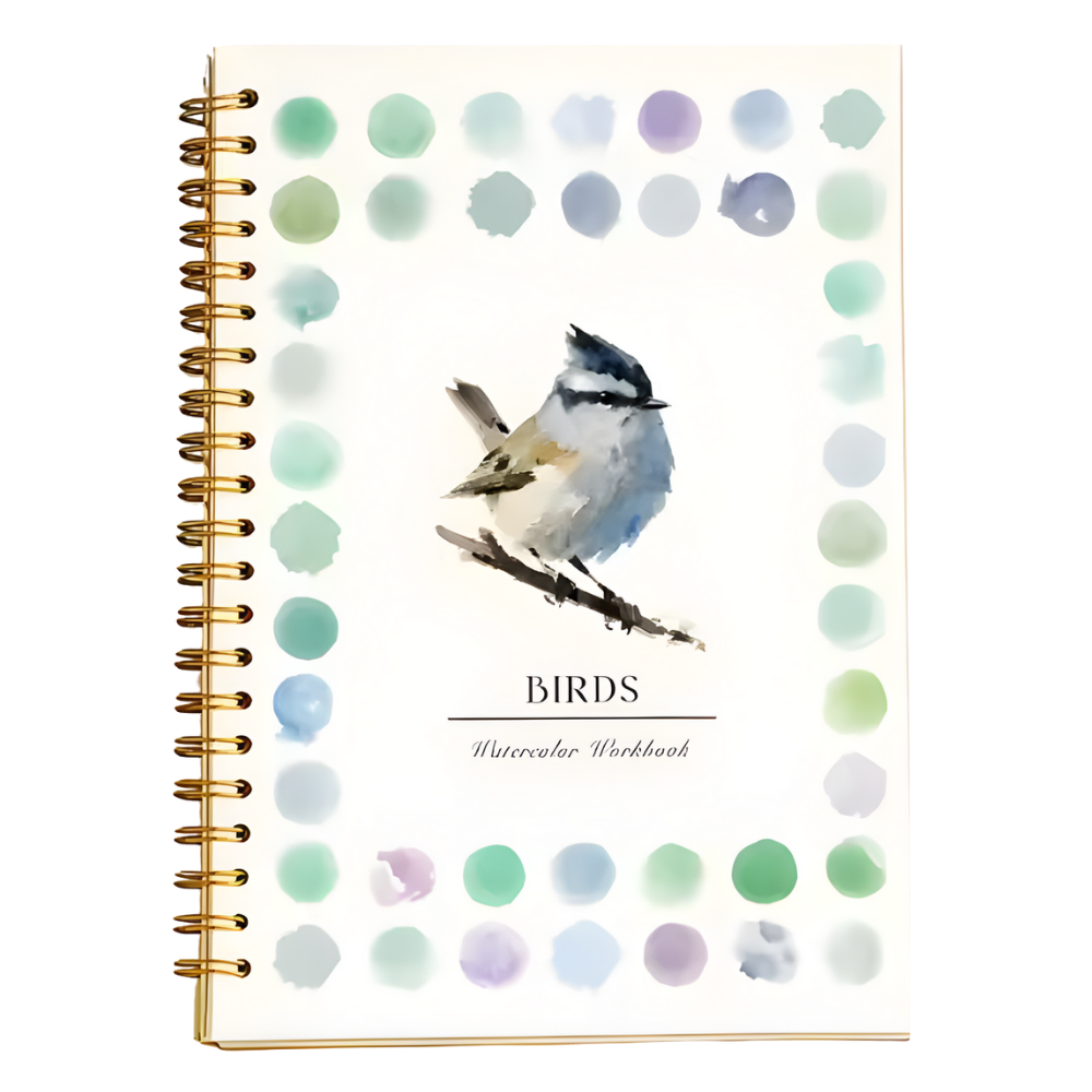 Multi-Theme Water Coloring Book -Birds - Ozerty