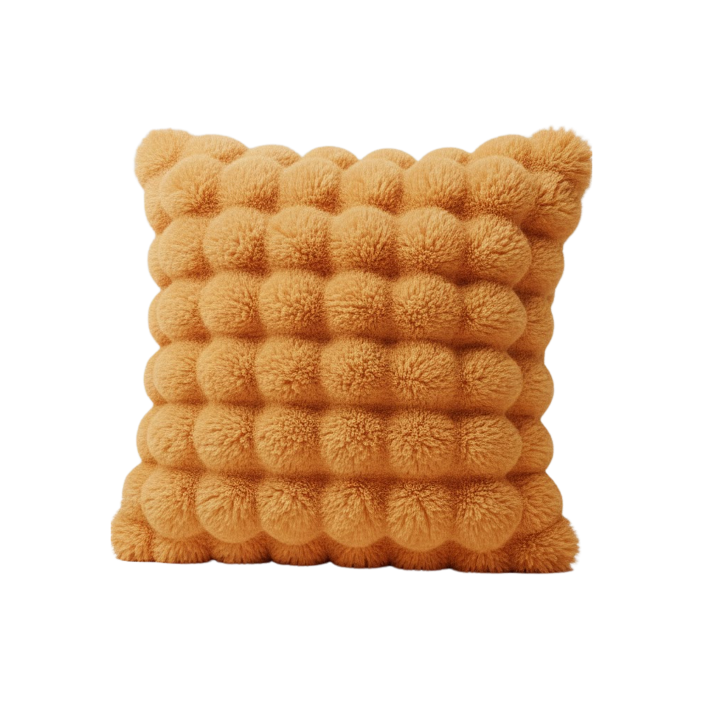 Non-Slip Comfy Sofa Plush Covers -Orange - Ozerty