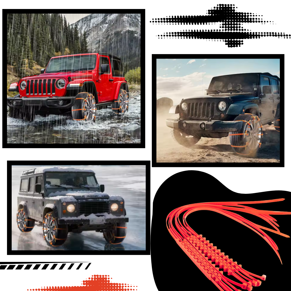 Nylon Tire Snow Traction - Ozerty