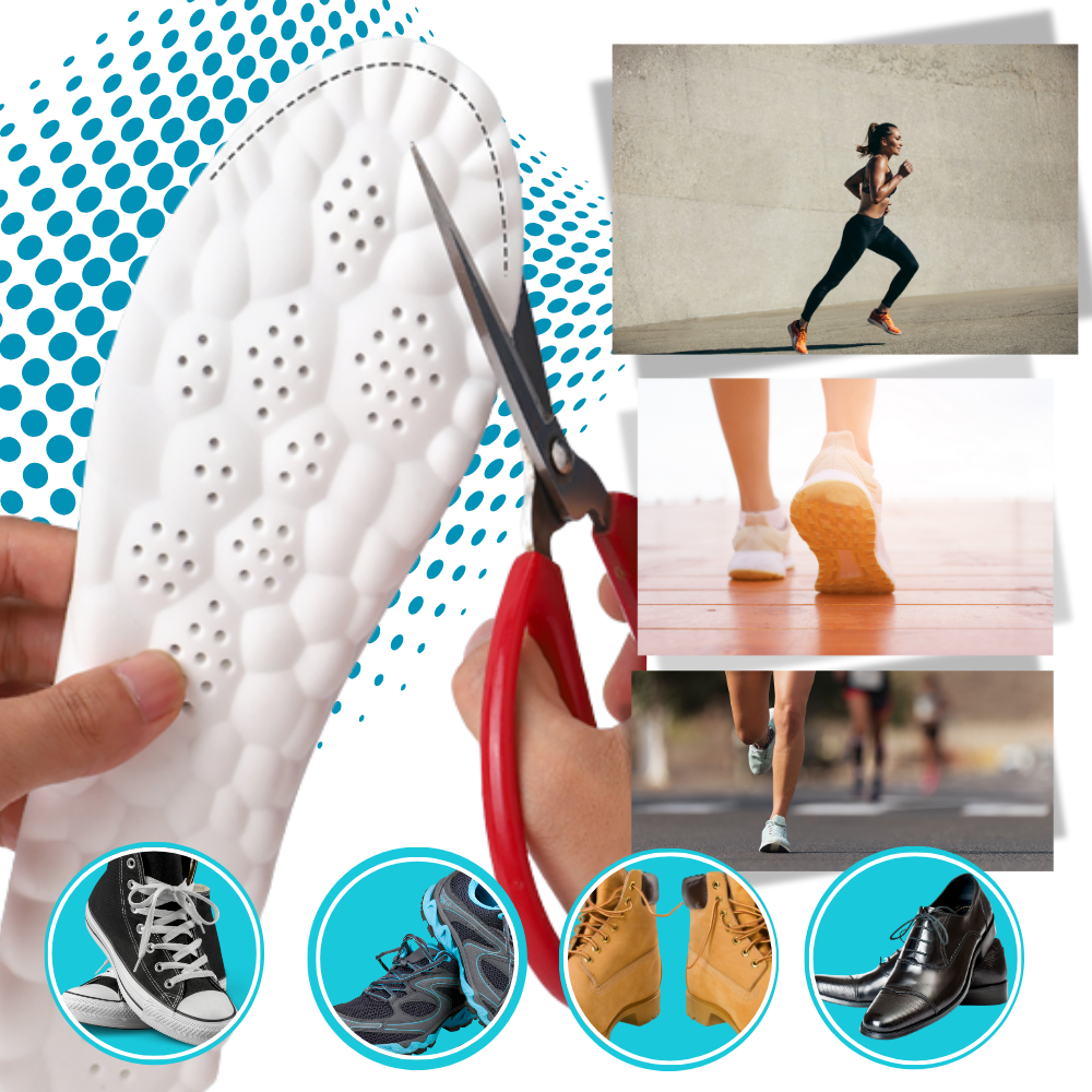 Orthopedic Memory Foam Shoe Insoles - Ozerty