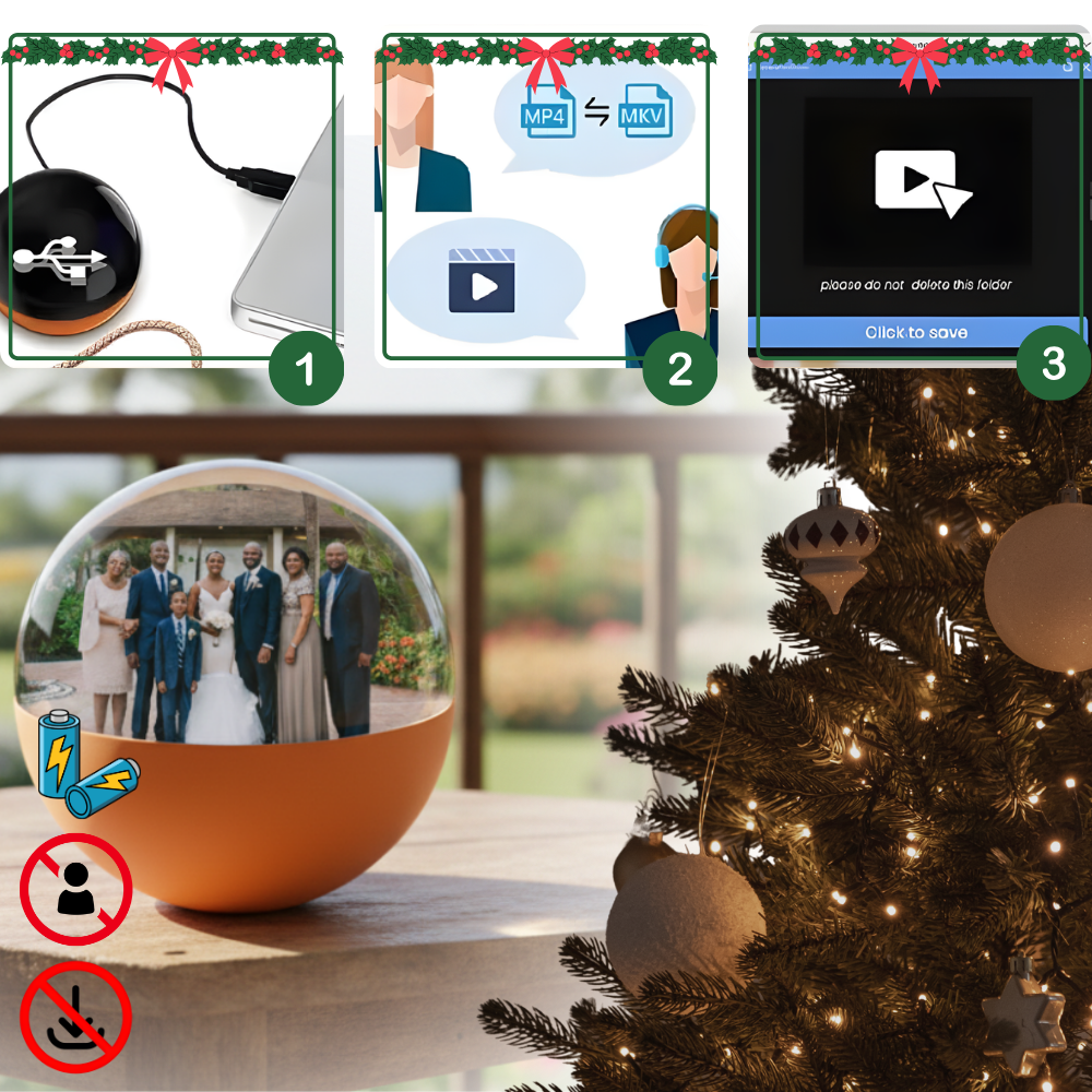 Peculiar Memory Christmas Ball - Ozerty