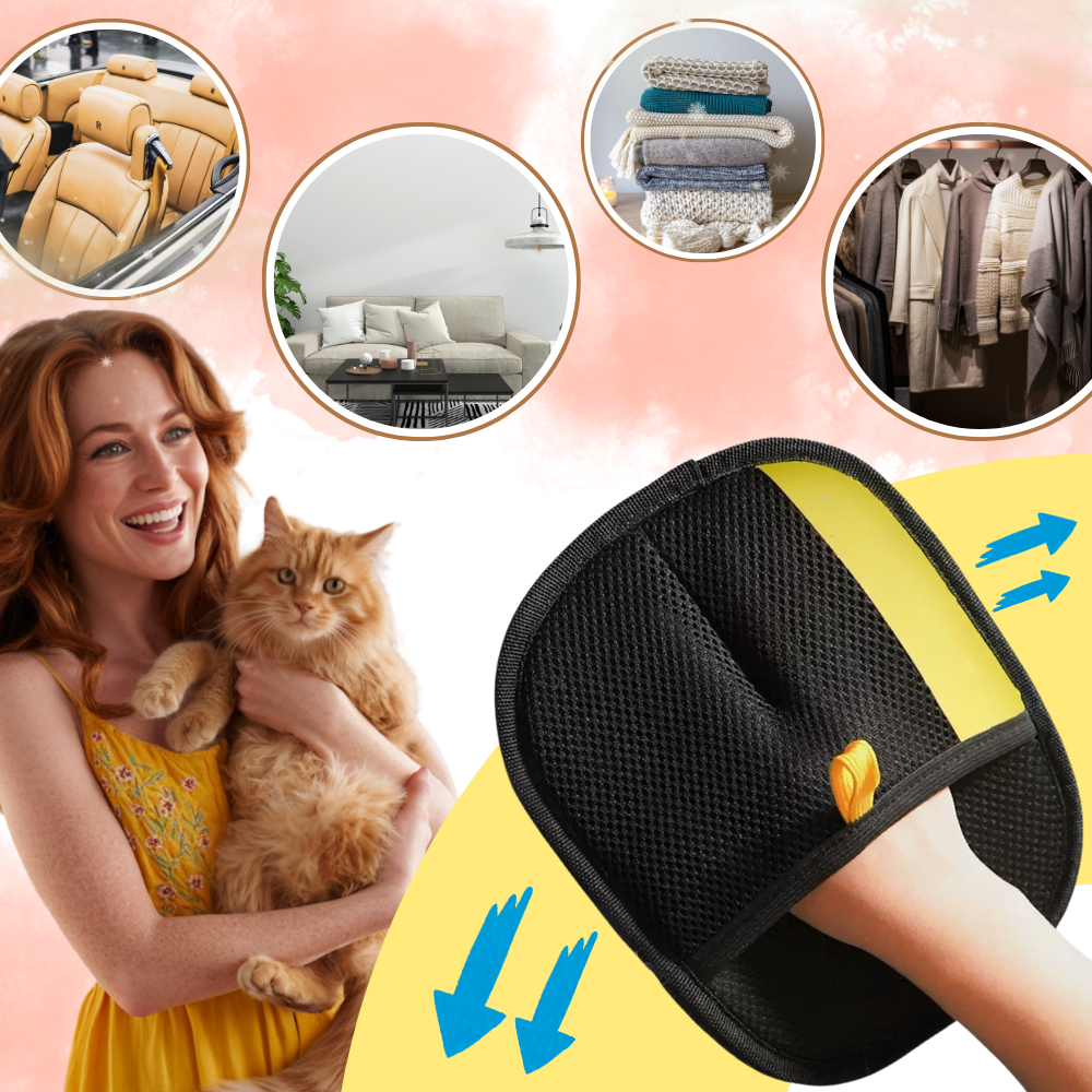 Pet Hair Remover Mitten - Ozerty