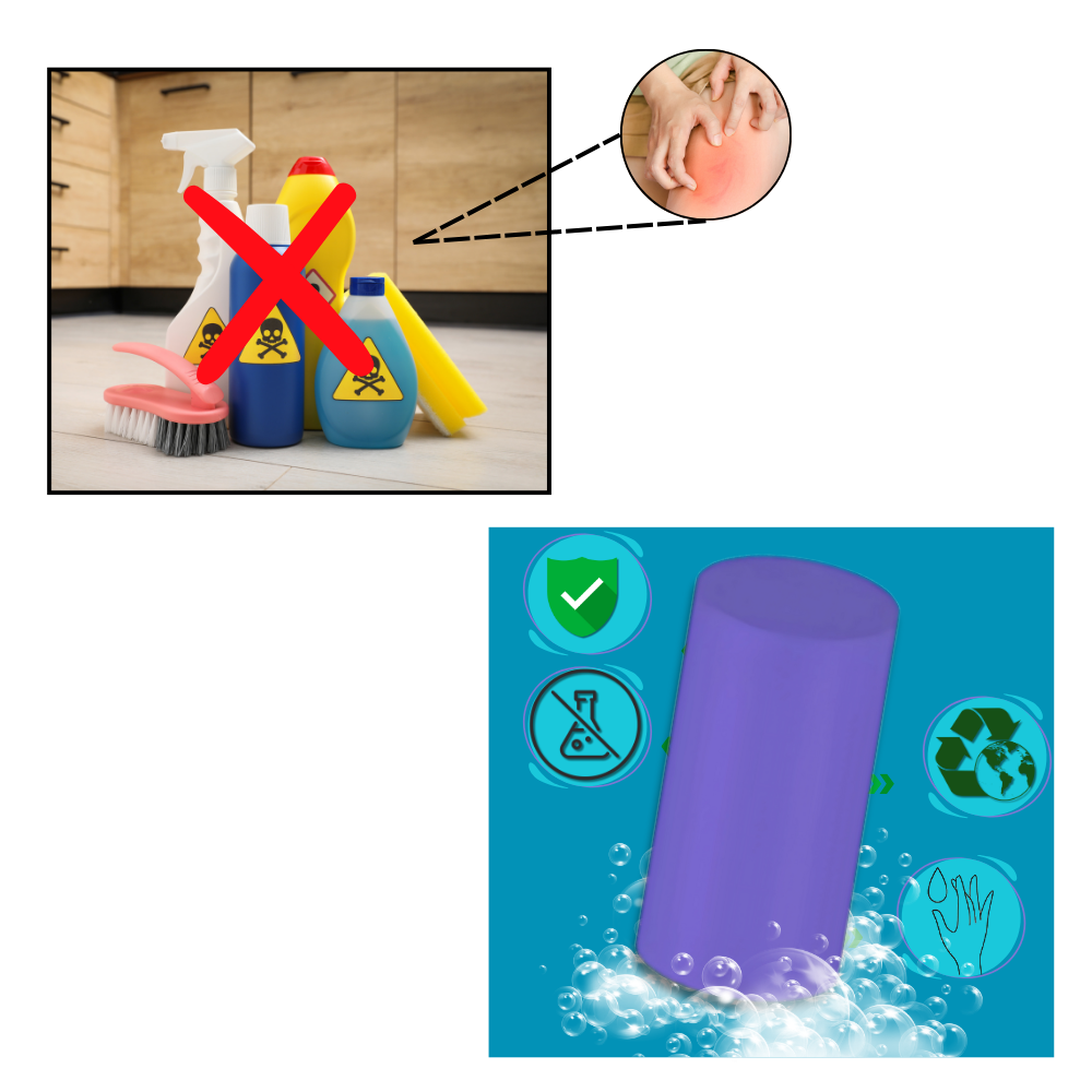 Powerful Descaling Toilet Cleaning Stick - Ozerty