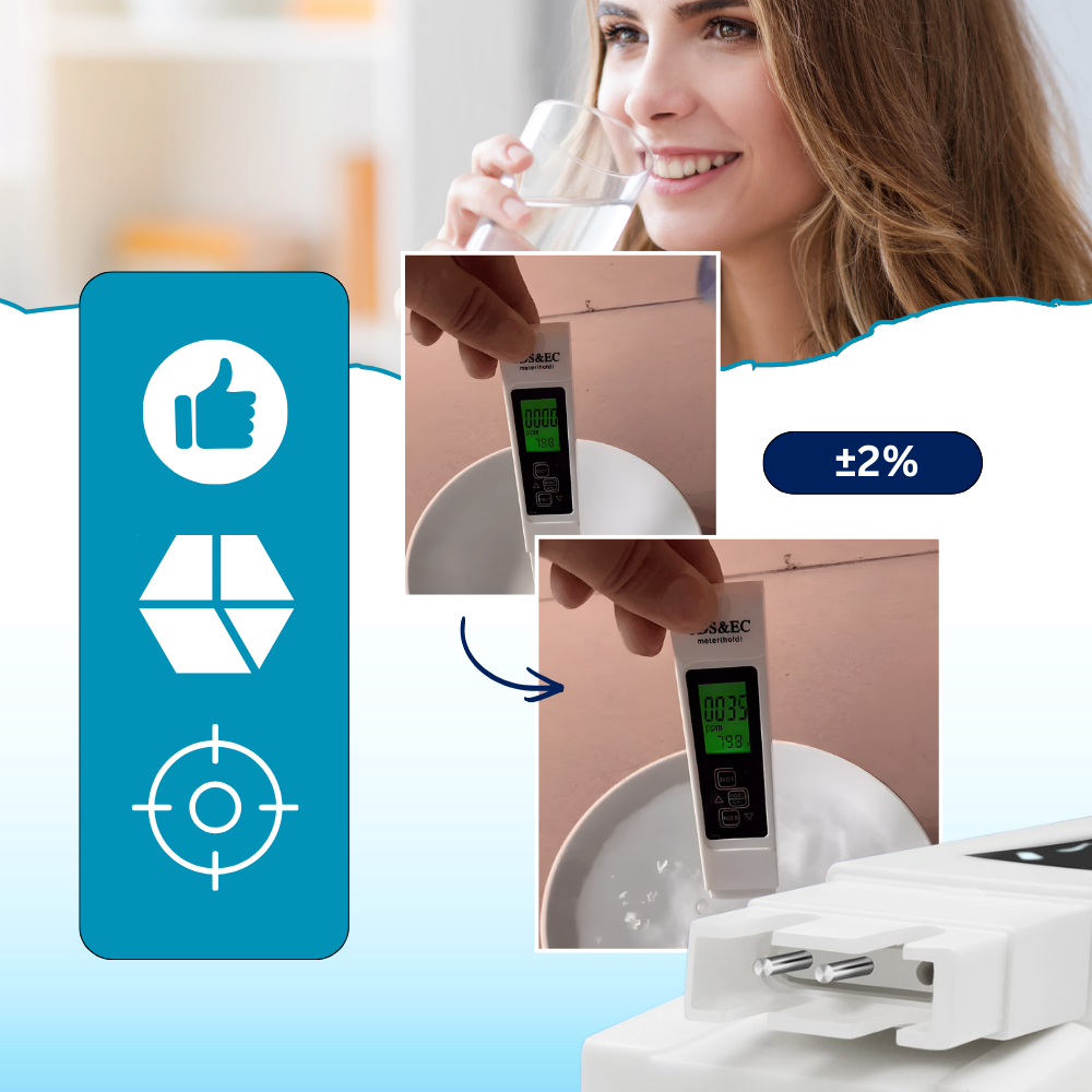 Pure Safety Water Quality Tester - Ozerty