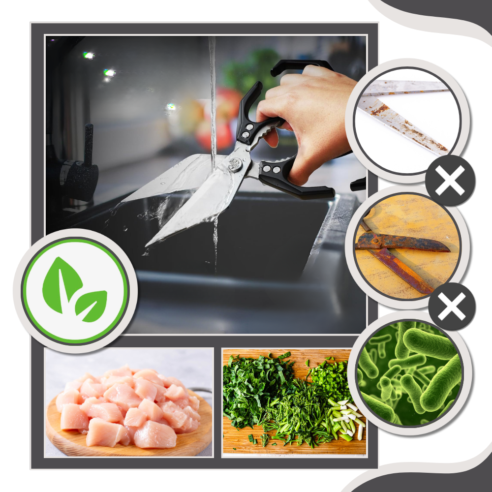 Razor Sharp Kitchen Shear - Ozerty