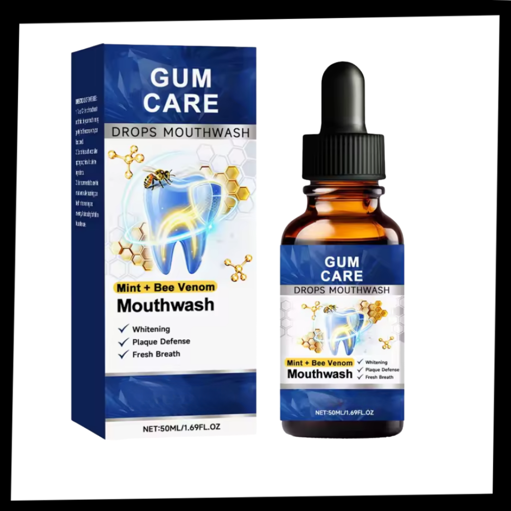 Refreshing White Dental Drops Mouthwash - Ozerty